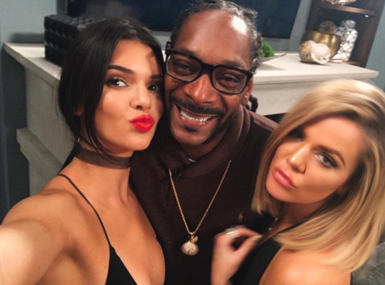 Khloe Kardashian, Kendall Jenner, Snoop Dogg Khloe Kardashian, Kendall Jenner, Snoop Dogg